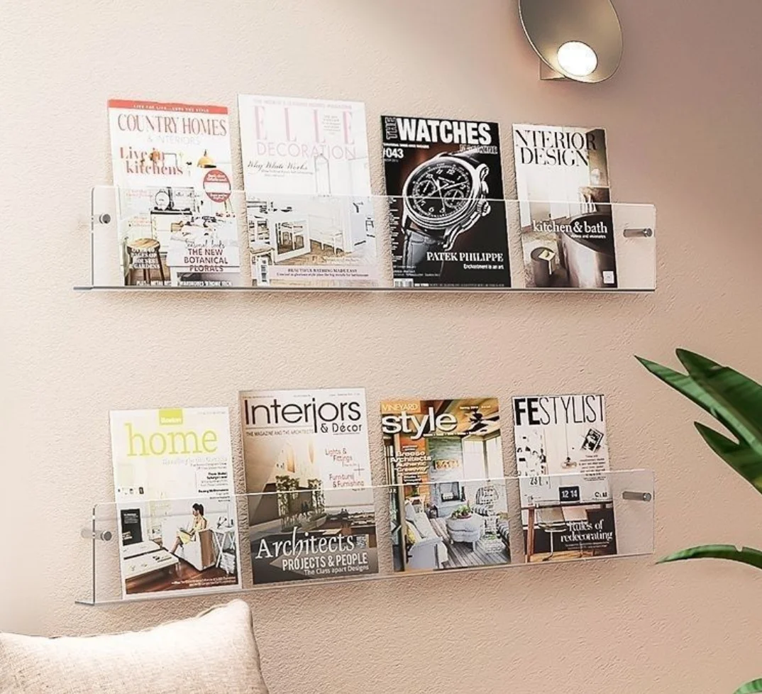 Acryl-Zeitschriftenständer für – Home Decor Brochure Bewertung und Preis