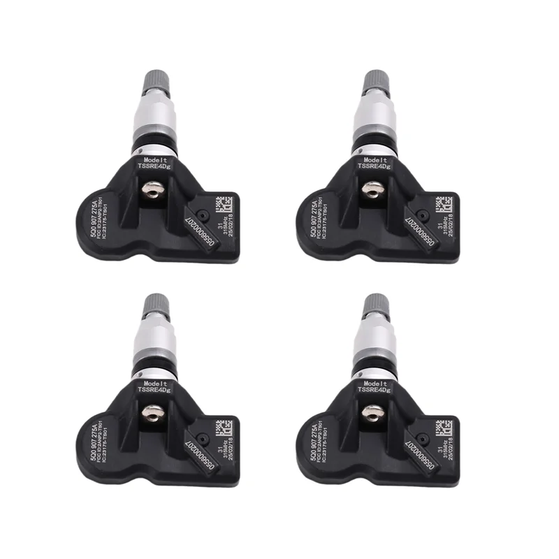 

L10A 4PCS 5Q0907275A TPMS Tire Pressure Sensor For A3-A8 TT Bentley Skoda VW Golf Jetta Beetle Touran Passat New