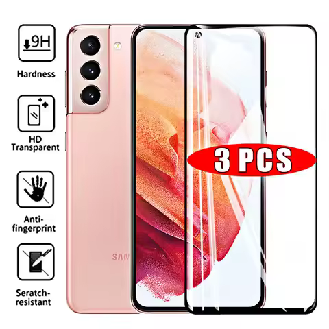 For Samsung Galaxy S21 5G Tempered Glass Screen Protector on For Samsung S21 S 21 S2 1 6.2" SM-G991B Protective Phone Cover Film