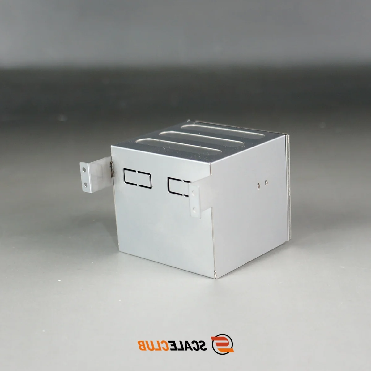 صندوق أدوات محاكاة معدني لـ 1/14 Tamiya RC سكانيا مان بنز فولفو ريجال سكانيا رجل Lesu Actros 1851 RC جرار مقطورة قلابة #2