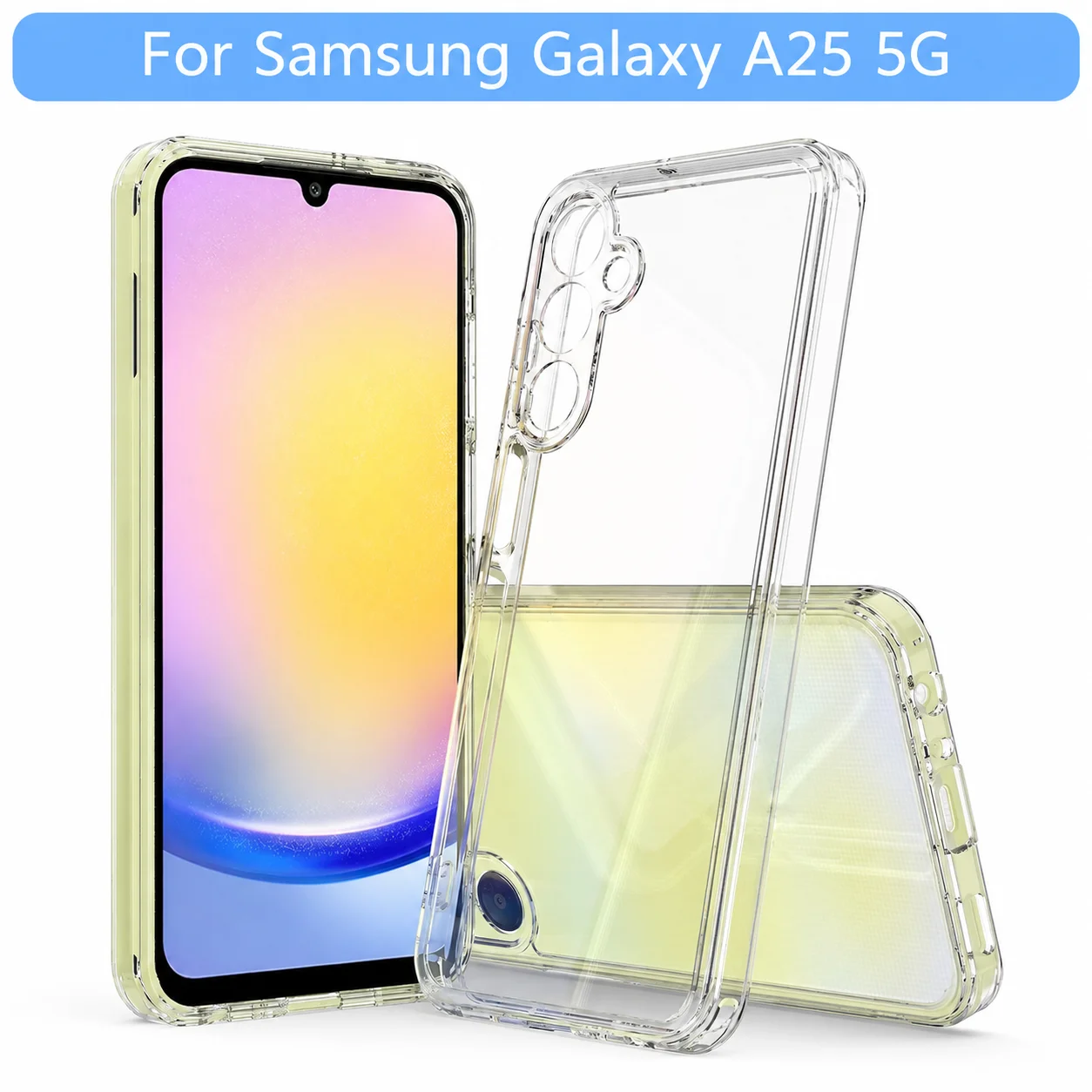Scratchproof Acrylic TPU Phone Case For Samsung Galaxy A25 5G