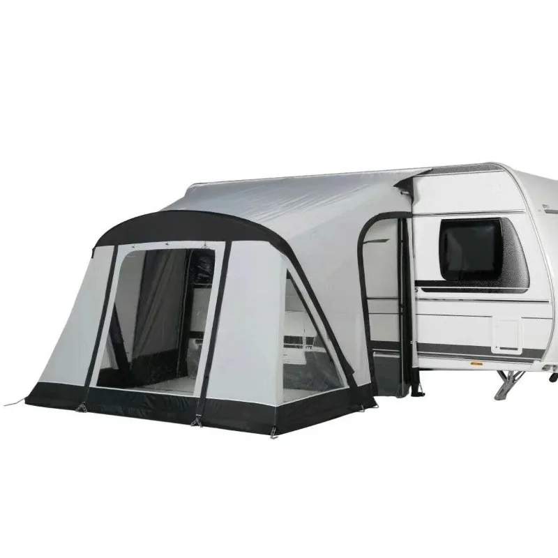 Multifunctional Polyester Inflatable Air Awning for RV Caravan Car Side Outdoor Tents - Versatile Camping Shelter