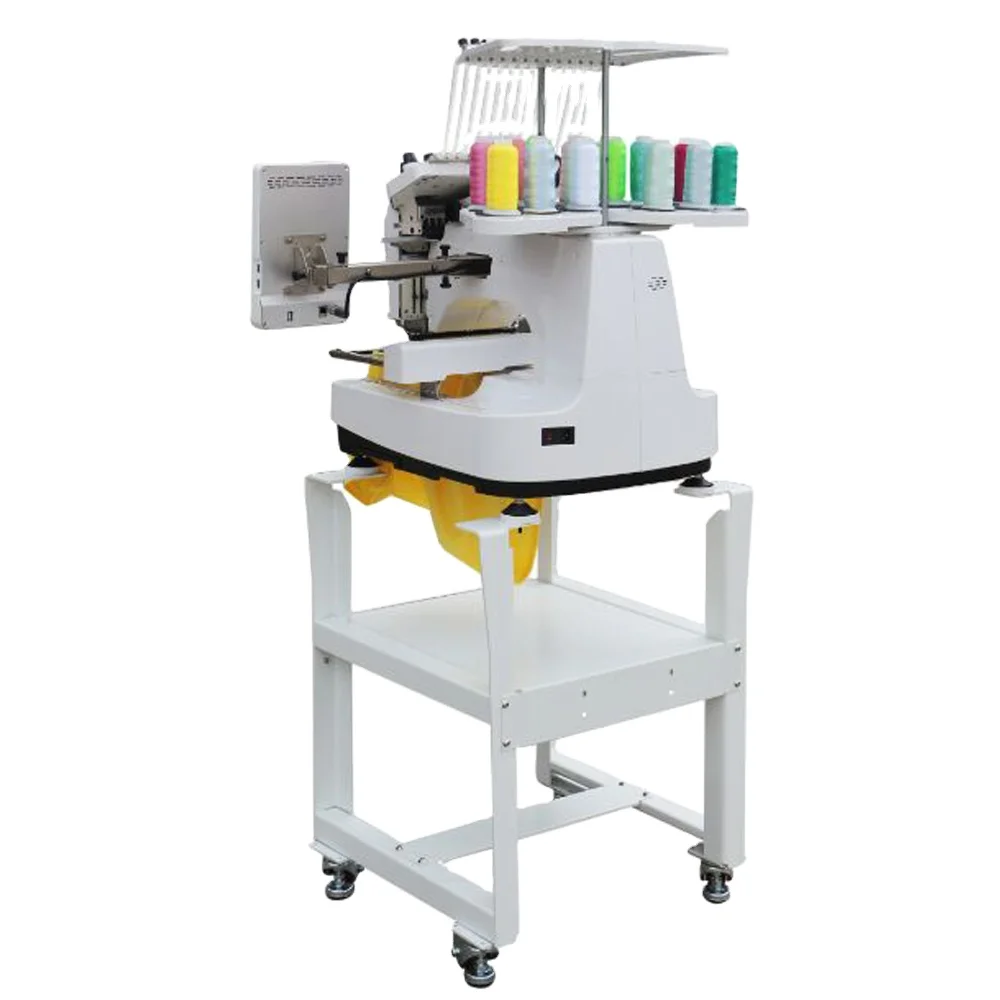 MFS1200 Computador industrial automático computador de cabeça única de alta velocidade multifuncional boné camiseta máquina de bordar de vestuário