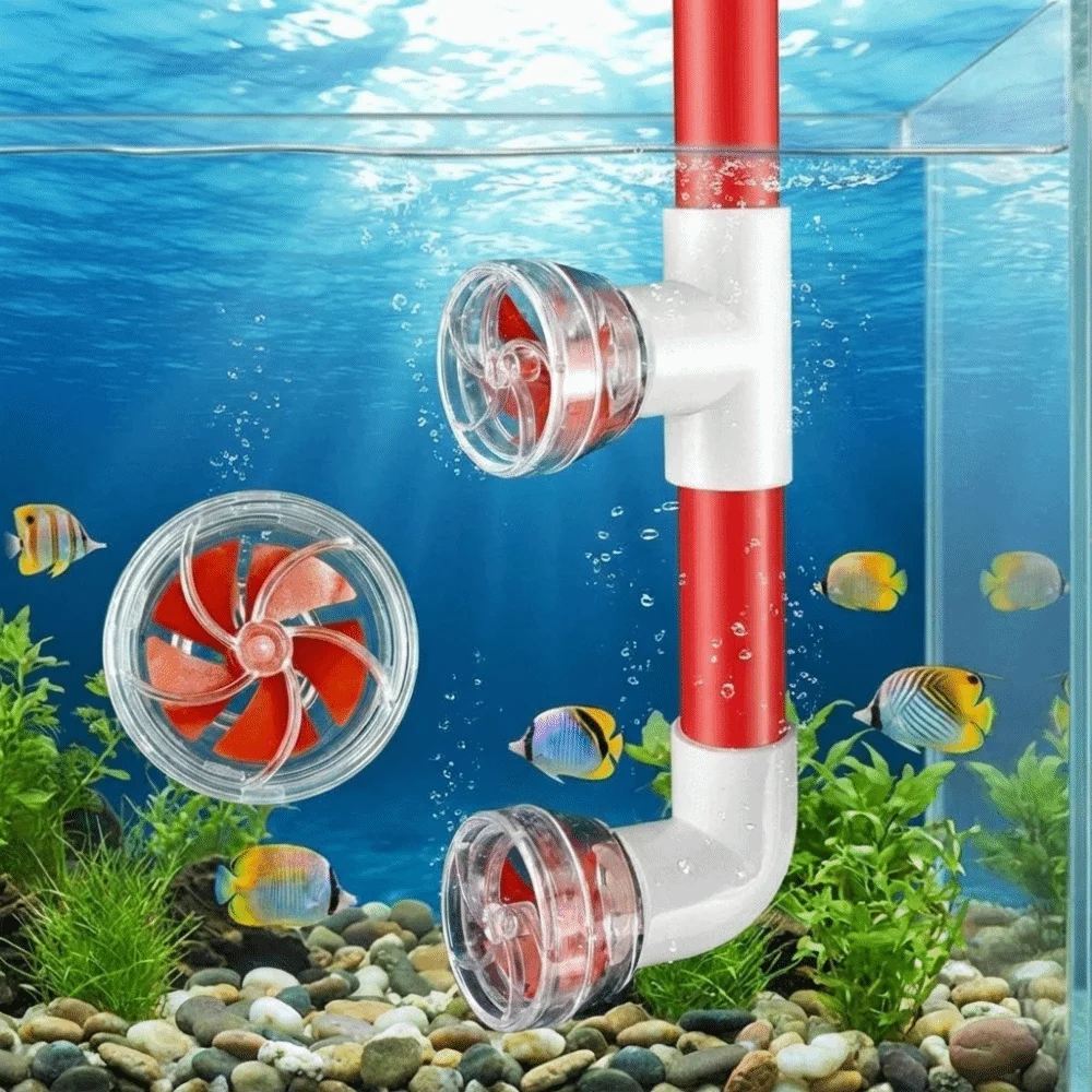 Plastic Rotary Pump Head Rotary Type Transparent Fish Tank Wave Maker Nozzle Filter Modification Side Filter Compatible