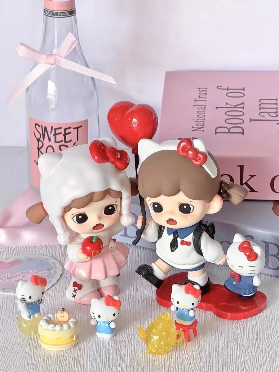 سانريو شخصية X طفل زورجا لها وقت جيد سلسلة لعبة مرحبا كيتي بلدي ميلودي Kawaii عروسة كارتون لعبة فتاة هدية