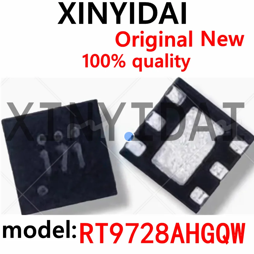 

5-10pcs RT9728AHGQW Mark 17X 17G 17Q 172 17 WDFN6 Keyboard power supply chip For Surface