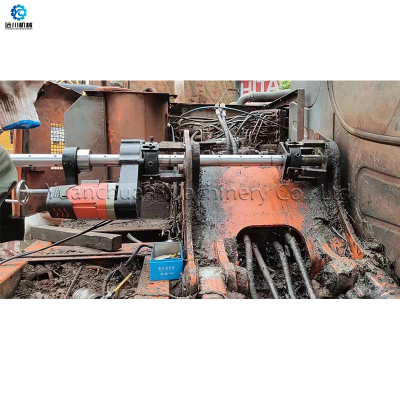 Boring Machines High-accuracy Face Boring Machine Boring Machines Welding Hole Diameter 40mm-250mm Spindle Motor 220v 4.8kw