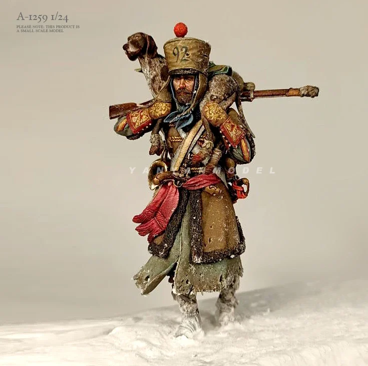 

1/24 Resin model kits figure colorless and self-assembledA-1259