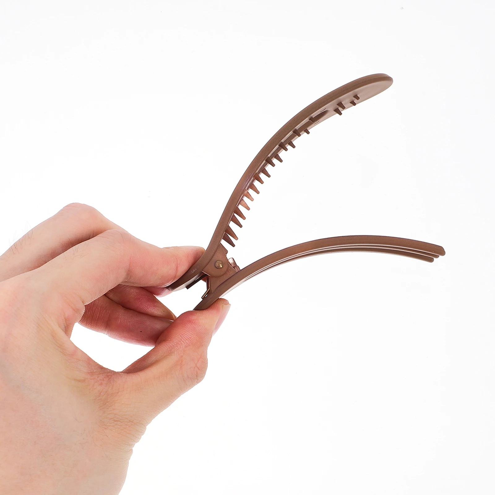 

9pcs Gradient Color Duckbill Hair Clips Set Blue Pink Beige French Barrettes for Women Thick Hair Styling Accessories