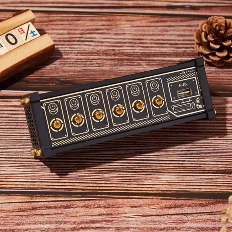 

Новая ретро-USB-розетка с независимым управлением, поворотный выключатель, креативные настольные украшения