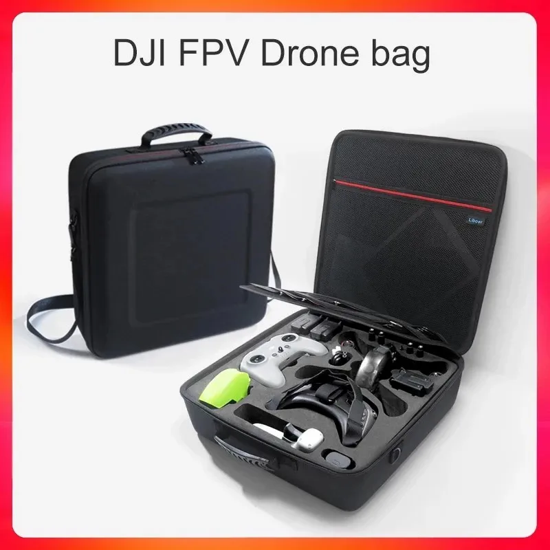 Drone Bag for DJI FPV bag Shockproof High Capacity Carrying Case for DJI  FPV Accessories Travel case Portable Shoulder Bag