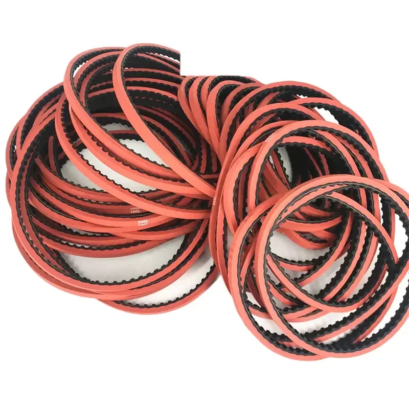 1Pcs Film Drawing Machine Timing Belt T10-560 T10-530 270L 240L Thickened 6mm Packaging Machine Plus Red Rubber Belt