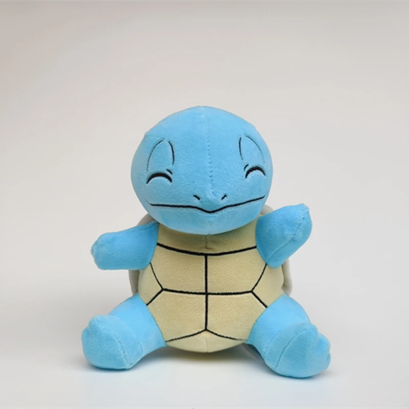 20CM Cute Pokémon Plush Starter 3 Pack - Charmander, Squirtle & Bulbasaur Generation One Stuffed Animals  Gift For Children