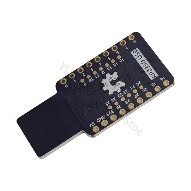 96BA USB-Elektronik-Lernplatine mit RP2350-Prozessor und USB-A-Link – Detail 8