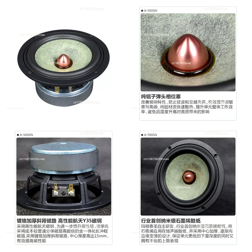 HiFi-Rated 5.25-Inch Mid-Woofer Speaker