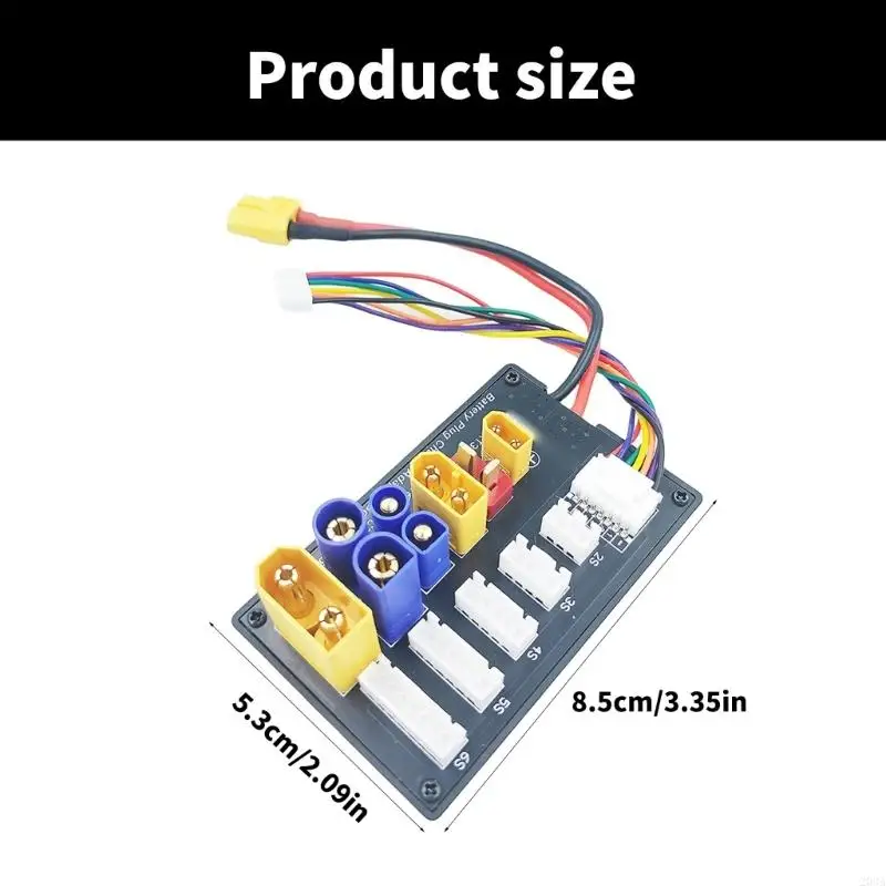 203A XT30 XT60 XT90 Connector Battery Multi Charging 6S Parallear Charging Board