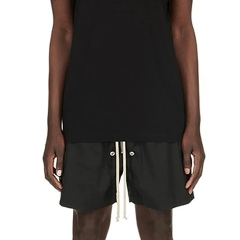 

NIGO Men Women Summer Black Zipper Elastic Drawstring Casual Straight Fit Shorts Ngvp #nigo8835