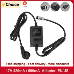 Mixing Console Mixer Power Supply AC Adapter 17V 420mA 3-Pin Connector 110V/220V Input for Yamaha MG16/MG166CX/MG166C/F4/F7/6FX