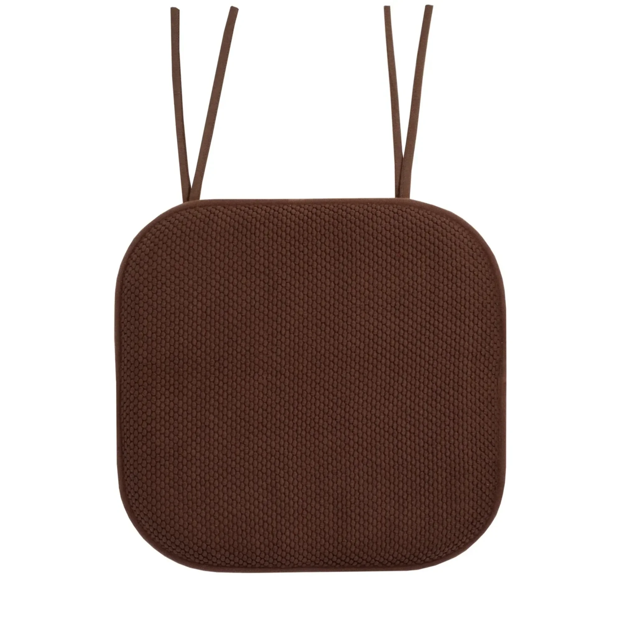 

Memory Foam Honeycomb Non-Slip Back Chair Cushion Pad with Ties 2, 4, 6 or 12 Pack