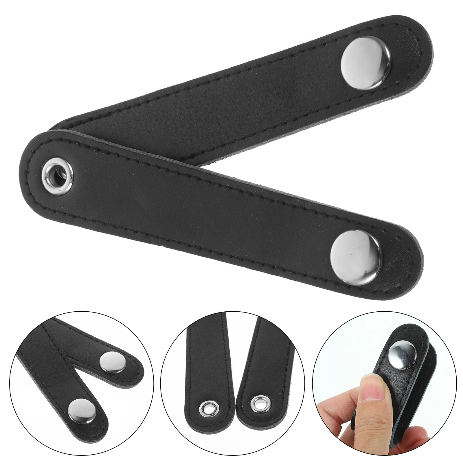 

1Set Accordion Bellows Buckle Belt Double-Layer Durable Replacement Accessory Strap Fittings Bellows Buckle Belt