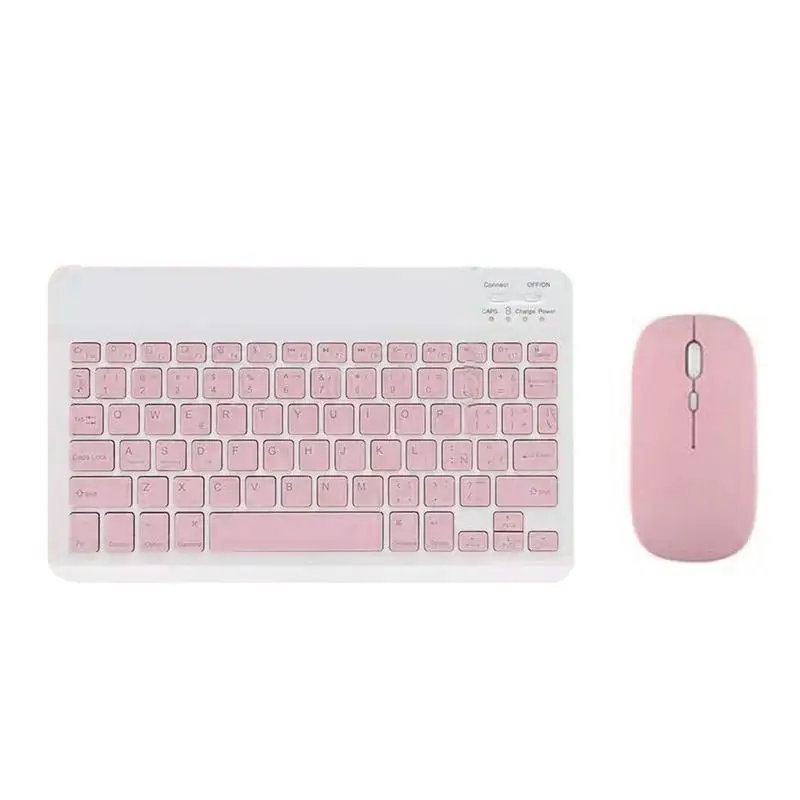 For IPad Bluetoothes Wireless Keyboard Mouse Thai Spanish IOS Windows Phone Tablet Scissor Keyboard Typing Fast