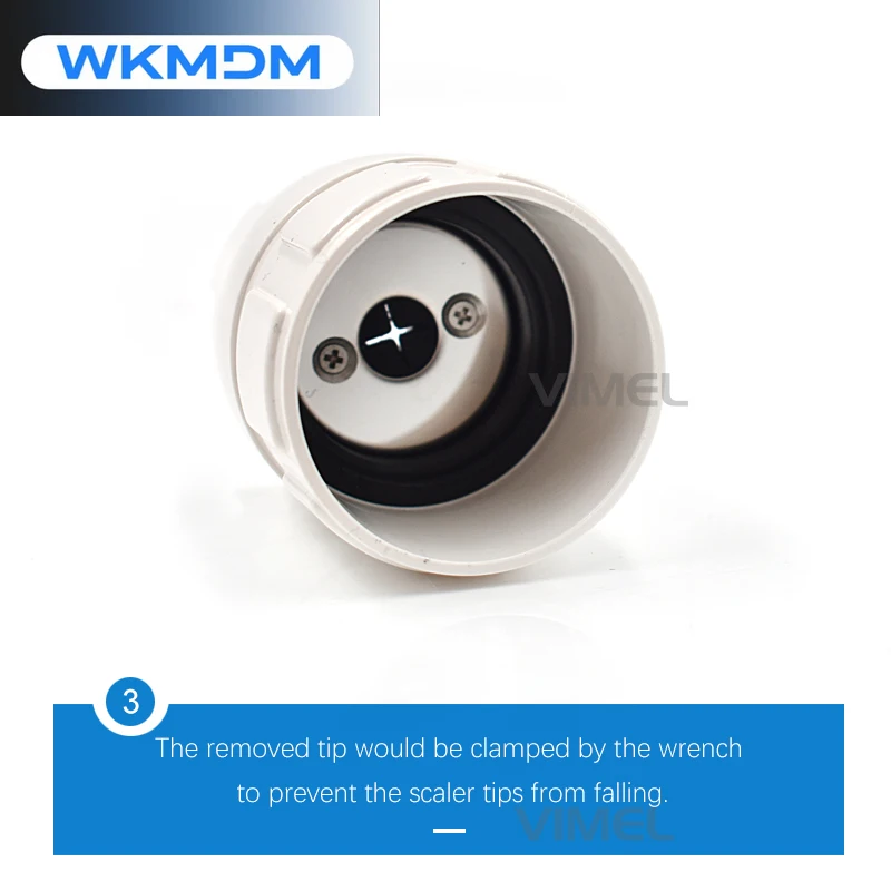 

den tal Ultrasonic Scaler Tip Torque Wrench Key Holder TK-1L Remove Tips Dentist Tool