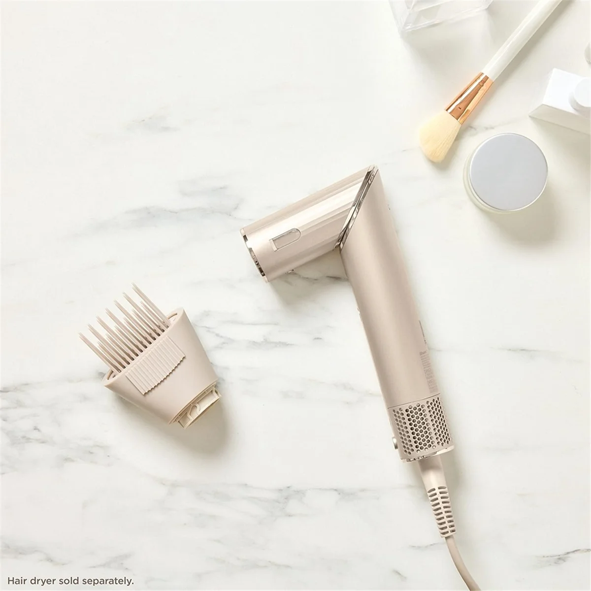 Novo para tubarão xskhd4wtca flexstyle pente de dente largo, acessório de pente de secador de sopro para sistema de estilo e secagem de ar flexstyle a