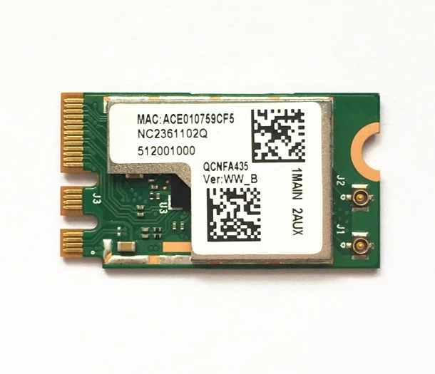 New For Atheros QCNFA435 QCA9377 NGFF 802.11a/b/g/n/ac WIFI Bluetooth 4.1 For ACER E5-573 E5-573G