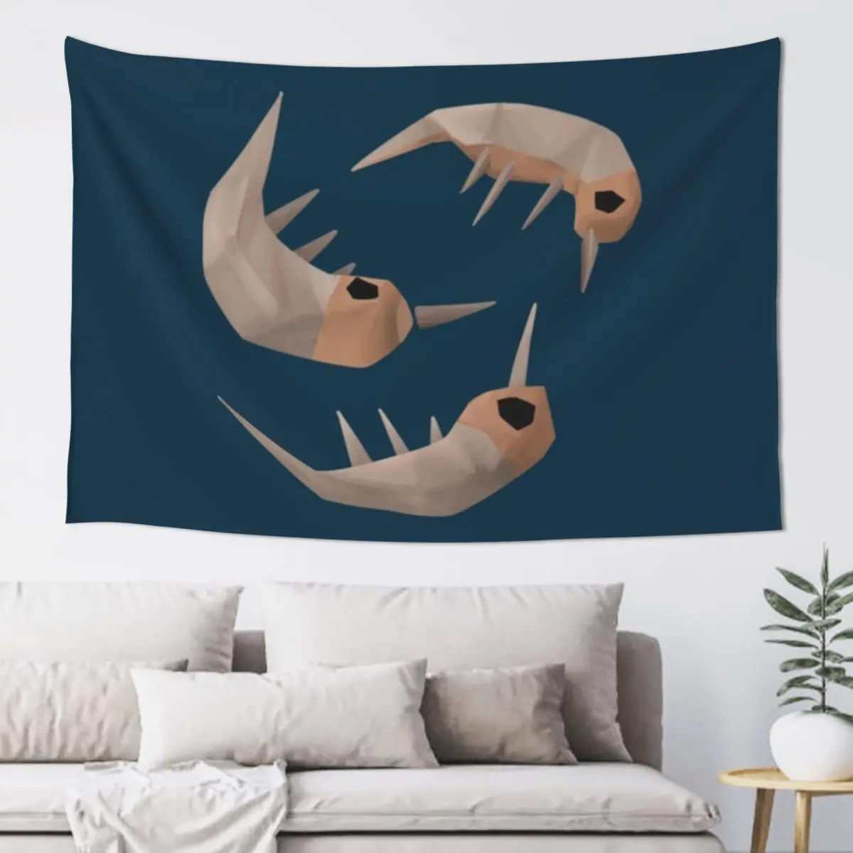 

Runescape Shrimp Tapestry Decor For Bedroom On The Wall Tapestry