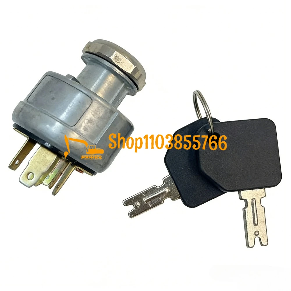 

4292483 Высококачественный переключатель зажигания для вилочных погрузчиков для Clark, Hyster, TO015B, сменная металлическая пластиковая конструкция