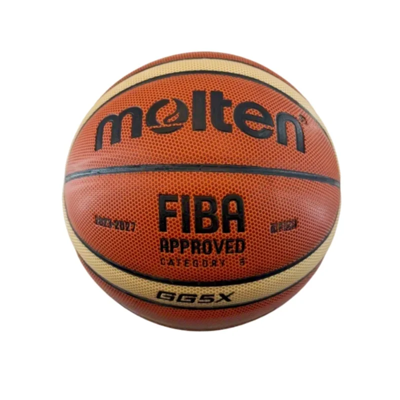 Balón de baloncesto Molten No. 7 antideslizantes y resistentes al desgaste No. N.° 5 N.° 6 Balón de Baloncesto para Juegos y Entrenamientos al Aire Libre, para Jóvenes, Estudiantes y Adultos