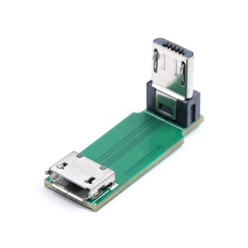 IFlight L-نوع لوحة محول المصغّر USB ذكر إلى أنثى تمديد مجلس 27X9X12mm ل RC FPV سباق وحدة تحكم في الطيران