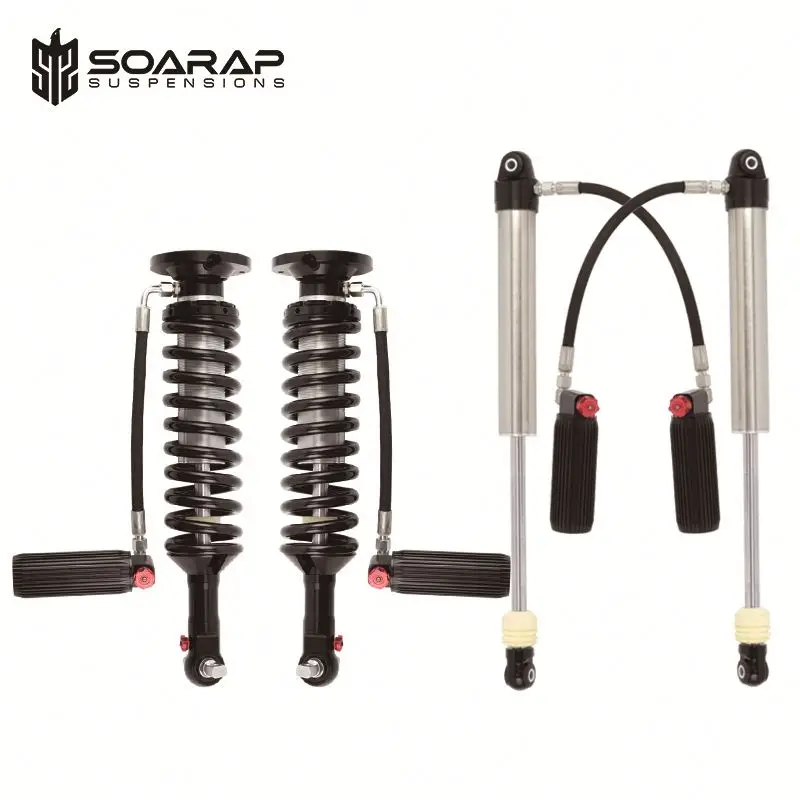 

SOARAP 4X4 High Quality off road 2" Lifting Front Rear gas adjustable Shock Absorbers for FORD F150