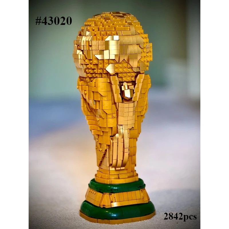 

Модель-конструктор MOC Hercules Model Cup, 43020, строительные блоки, игрушки-модели, подарок для фанатов, подарки для мужчин и женщин, 2842 детали