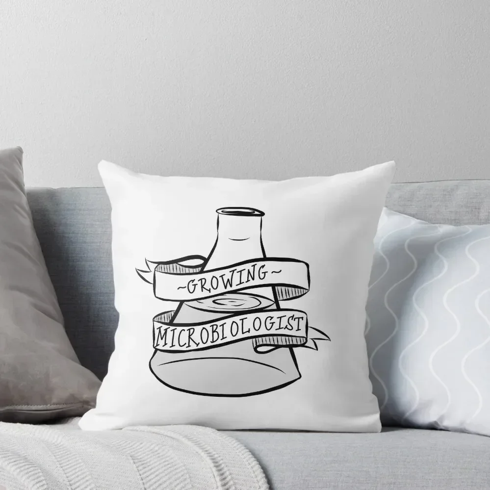 

Growing Microbiologist Throw Pillow Cushion Child Cushion Cover Luxury sleeping pillows Sofa Pillow Cover pillow