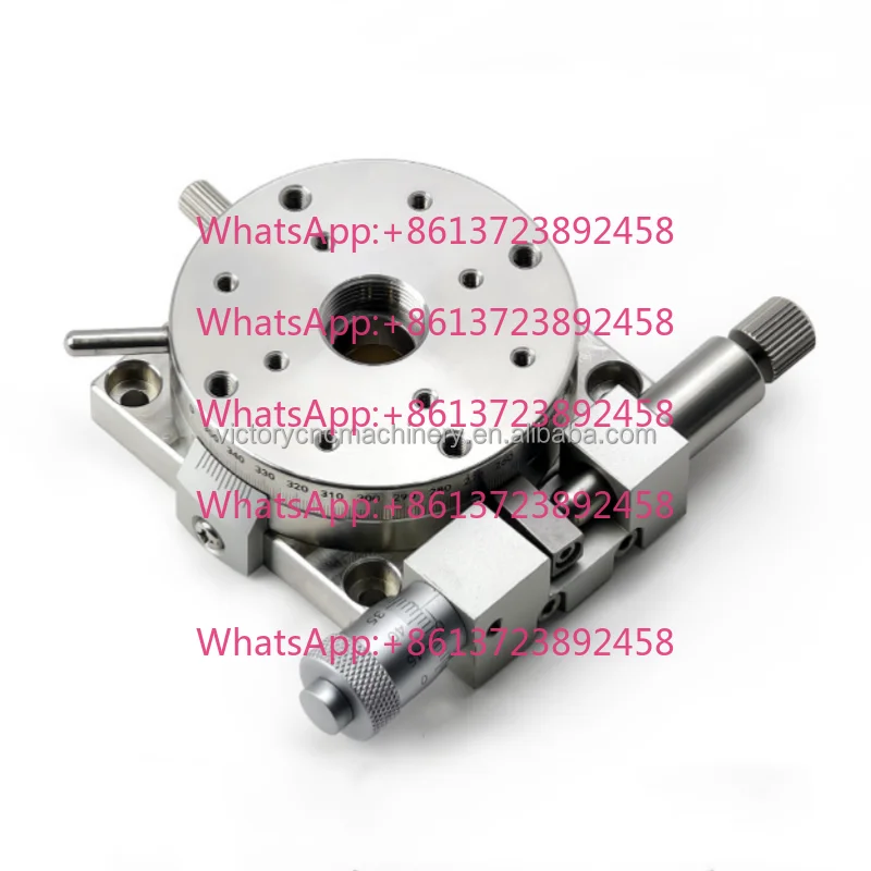 RSPB60 Stainless Steel Precision Positioning Stages Rotary Cross Roller Bearing Compound Sliding Table