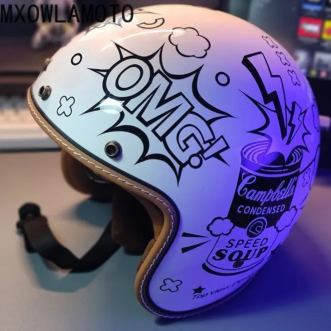 

Creative Funny motorcycle helmet sticker Type Motorbike Vinyl Waterproof Universal Art Creative stickers