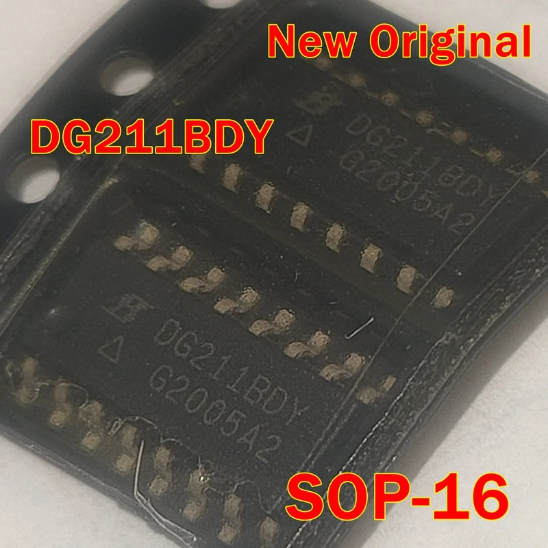 

1pcs to 100pcs DG211BDY-T1-E3 DG211BDY SOP-16 New Original Improved Quad CMOS Analog Switches