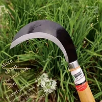 1pc small sickle, sharp leek tool, lawn, convenient to carry, outdoor tool, garden tool, garden and gardening gardening tool 3