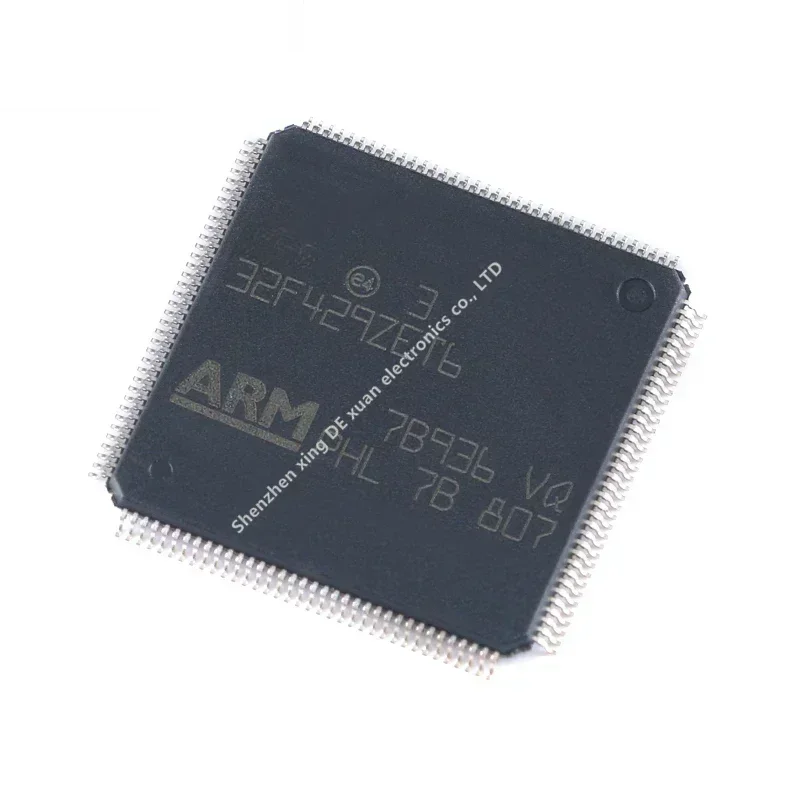

Original STM32F429ZET6 LQFP-144 32F429 ARM Cortex-M4 32-bit Microcontroller-MCU Integrated circuit IC