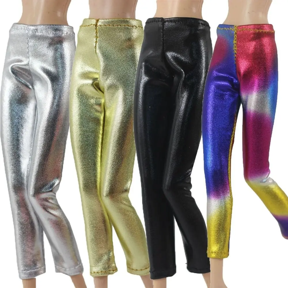 Wysokiej jakości modne kwieciste jeansy spodnie codzienne ubrania lalka skórzane spodnie zabawki dla dzieci lalka 11,5"/lalki BJD 1/6