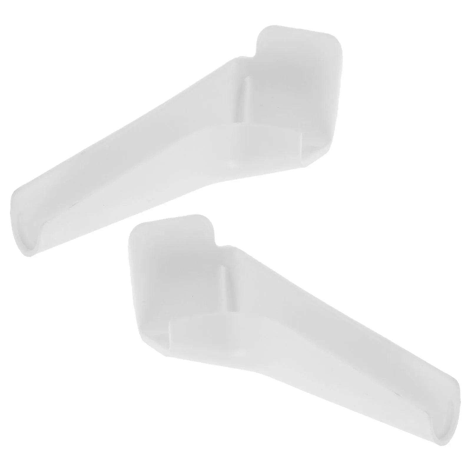 

2pcs Rv Gutter Spouts Drainage Accessories Durable Plastic Roof Rainwater Gutters Outdoor Extensions Camper Caravan Trailer