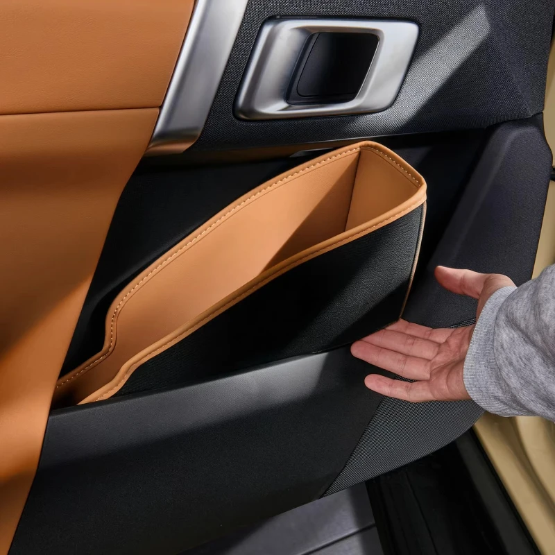 

For CHERY iCAR V27 Car door storage bag door panel storage bag anti scratch pad modified accessories and supplies