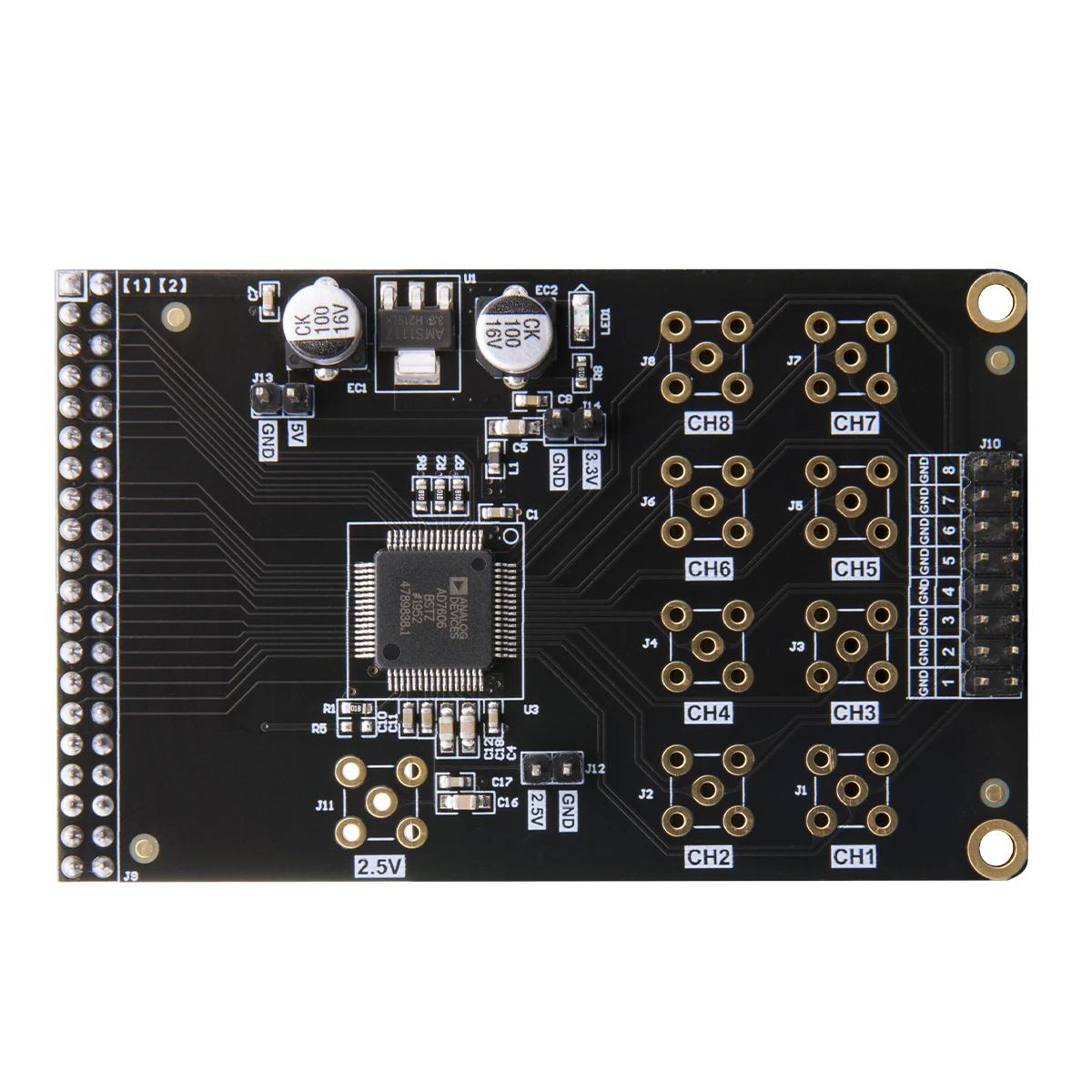ALINX AN706 16-bits AD Module  Multi-Channels  Simultaneous Sampling for FPGA Board