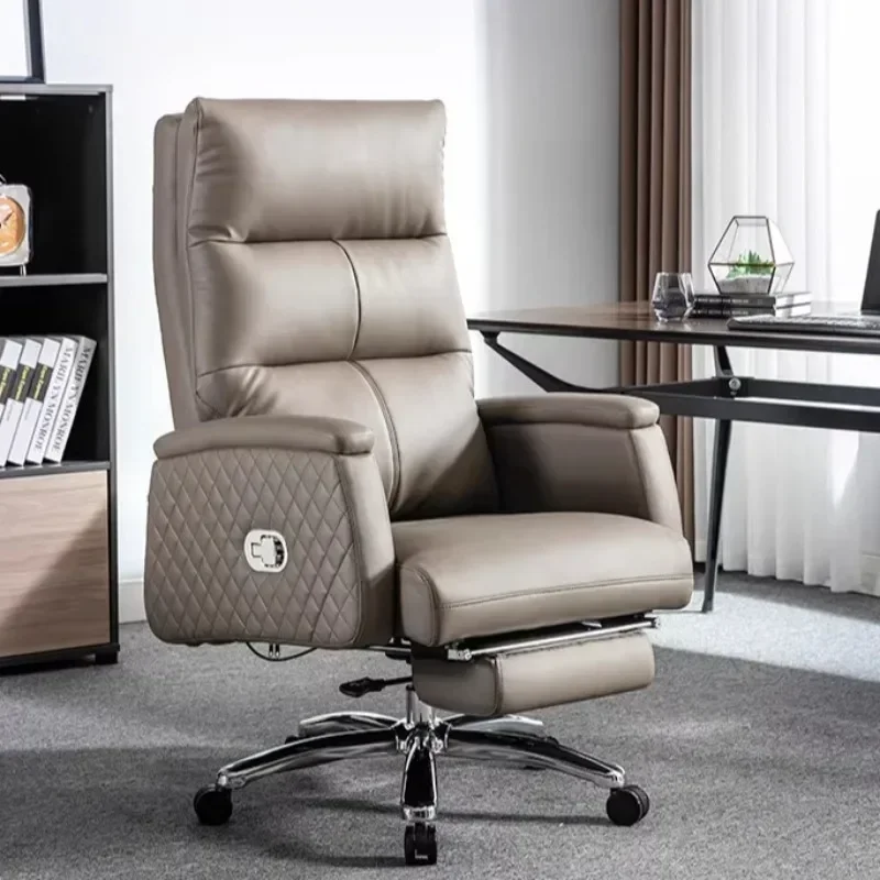 

Comfortable Lounge Lazy Chair Sitting Swivel Office Reclining Leather Computer Class Aesthetic Relax Armchair Modern Furniture
