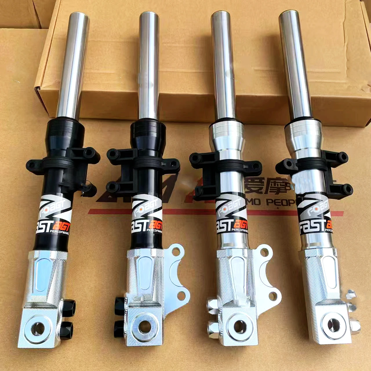 

27 core 360mm 400mm E-Scooter CNC Front Shock Absorber Universal For Emma Suzuki Yamaha 125 Dirt Bike Gokart JOG Niu