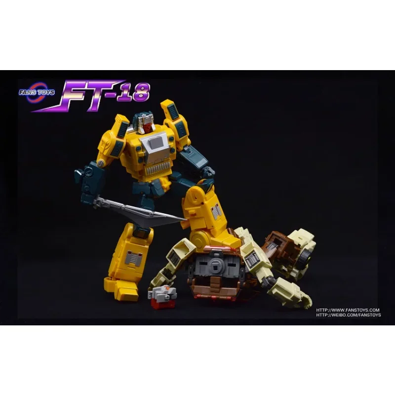 Transformatie Fanstoys Ft18 Ft-18 Lupus Leider Krijger Weirdwolf Mp Ratio Actiefiguur