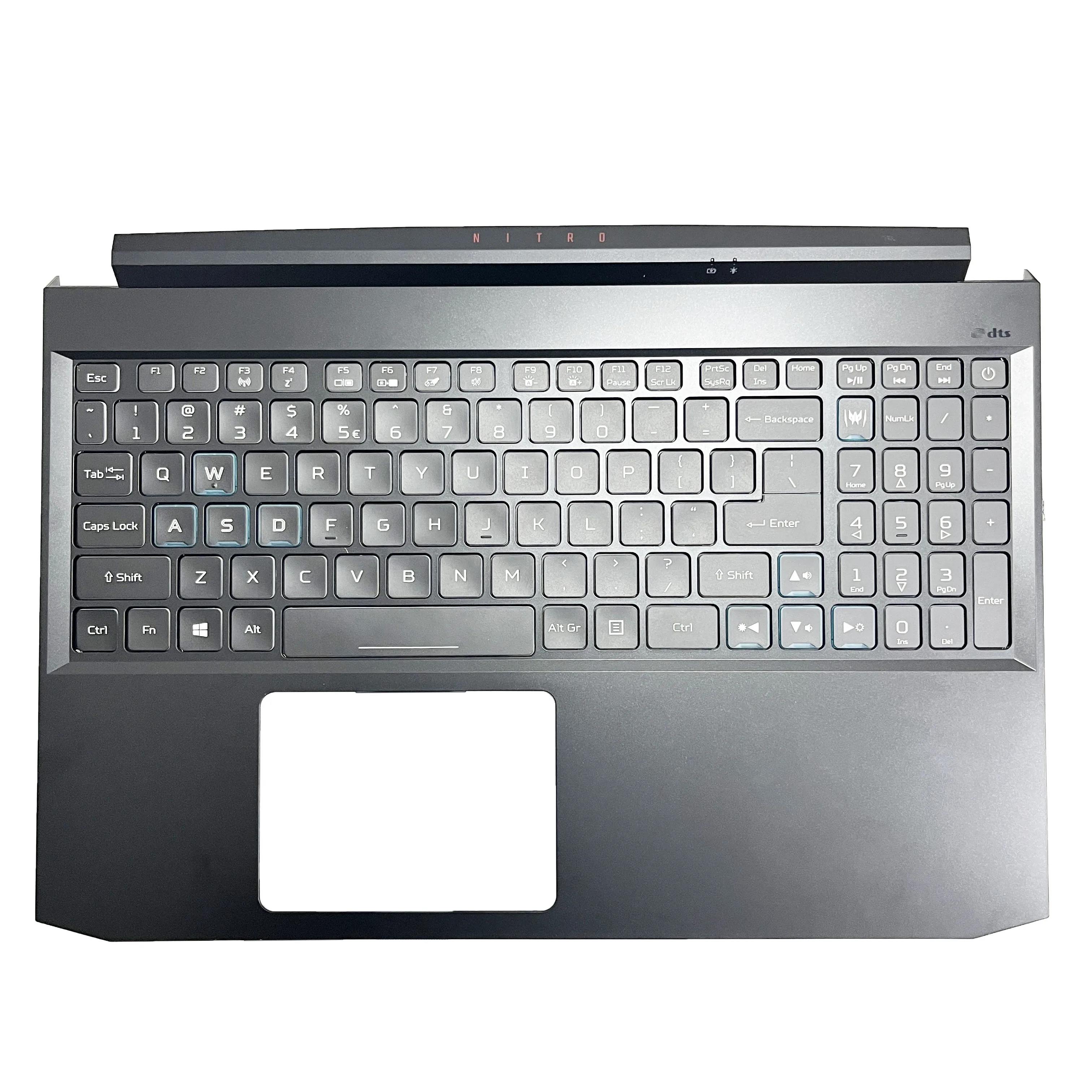 Imagem -03 - Original Novo Backlight us Teclado para Acer Nitro An51555 An515-56 An515-57 N20c1 N18c3 Laptop Case Capa Superior Palmrest