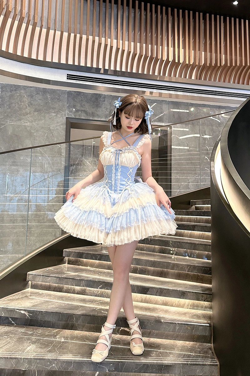 Vaarwel Ballet Lolita Hemdjurk Door Alice Girl-Pre-Order