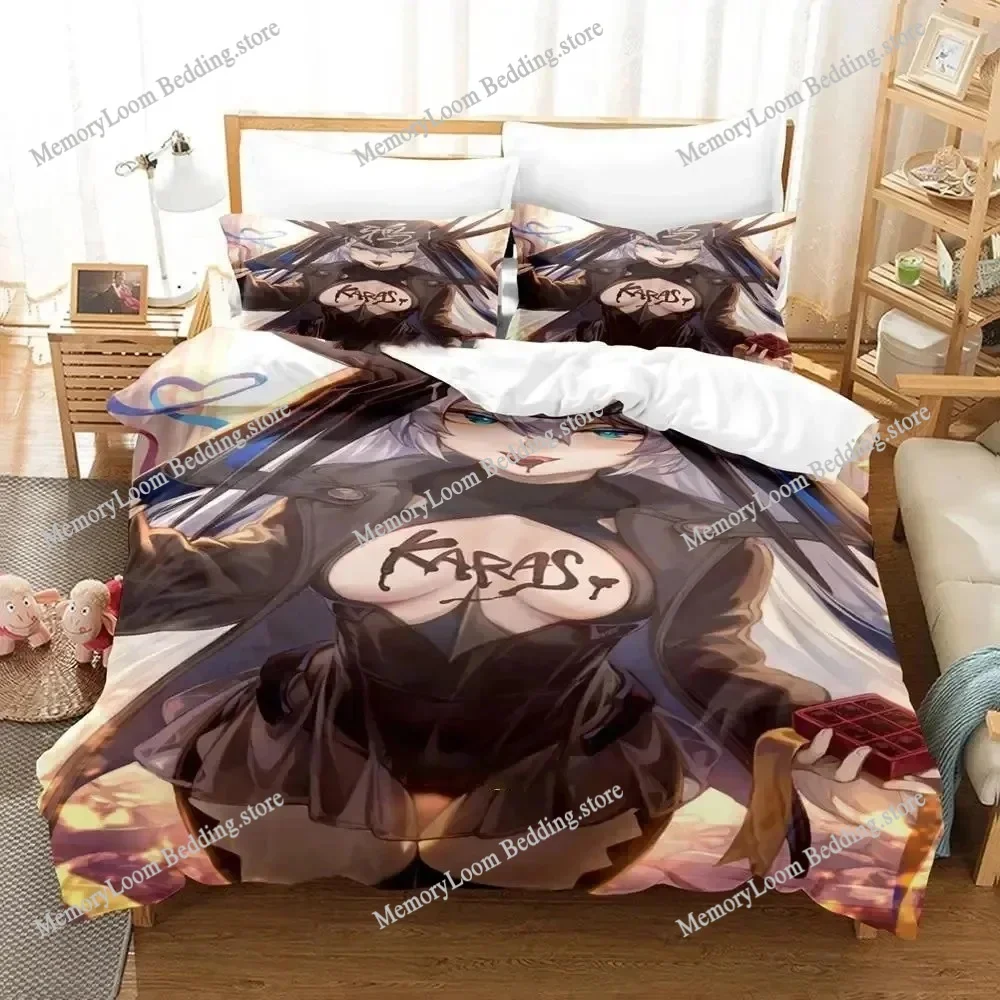 

Anime KARAS Bedding Set Duvet Cover Bed Set Quilt Cover Pillowcase Comforter king Queen Size Boys Adult Bedding Set